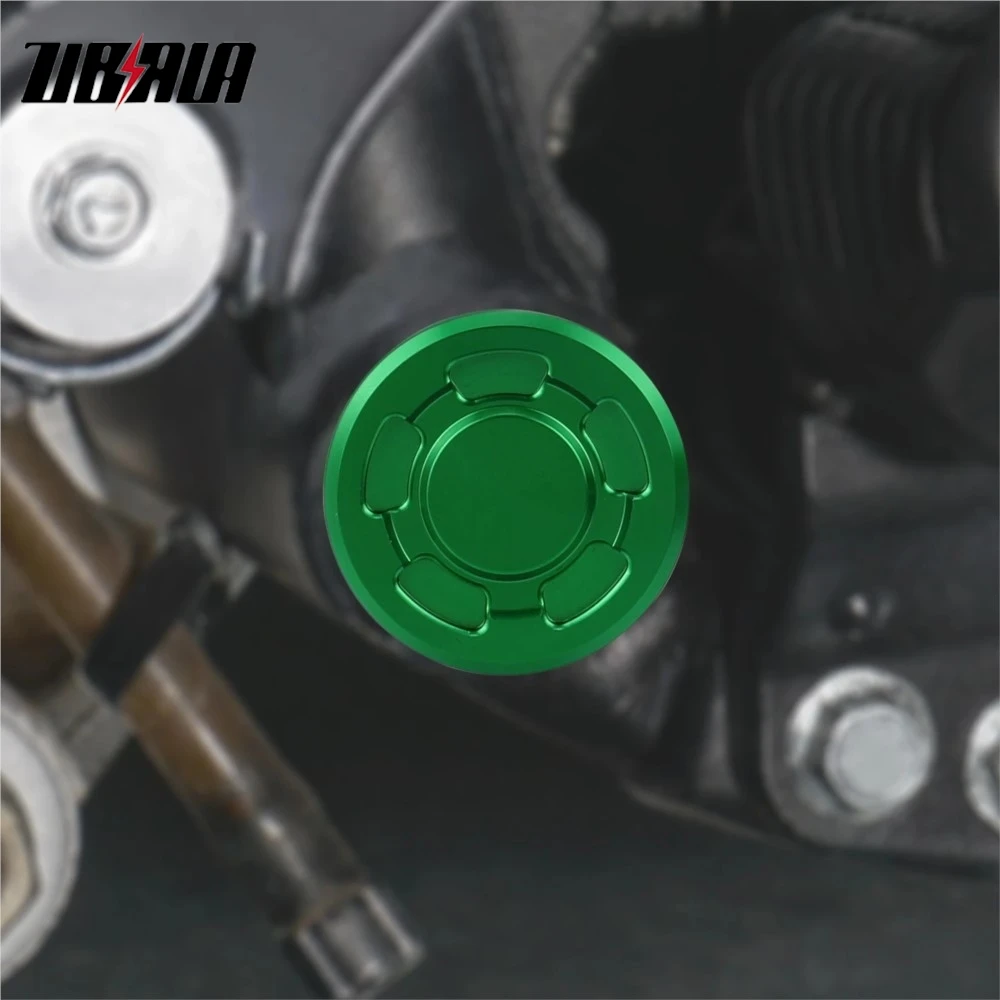 KLR 650 الإطار قبعات الزخرفية لكاواساكي KLR650 KLR-650 1987-2024 2025 دراجة نارية الحق علبة المرافق محرك توقيت غطاء غطاء التوصيل #2