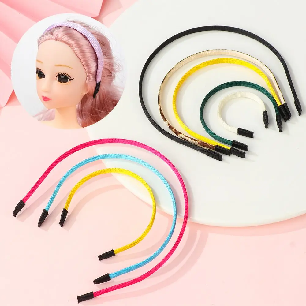 5Pcs Random Color Cute DIY Accessories Hair Decoration Head Band Parts Dolls Headband