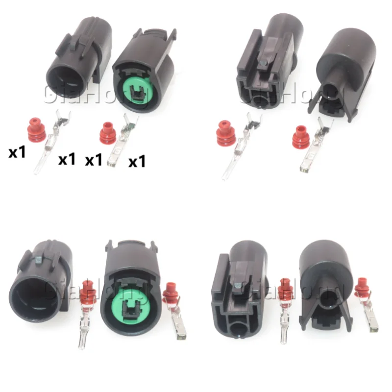 1 Set 1 Ways PB625-01027 PB623-01020 AC Assembly Auto Compressor Plug Car Electric Wire Socket Auto Waterproof Connector
