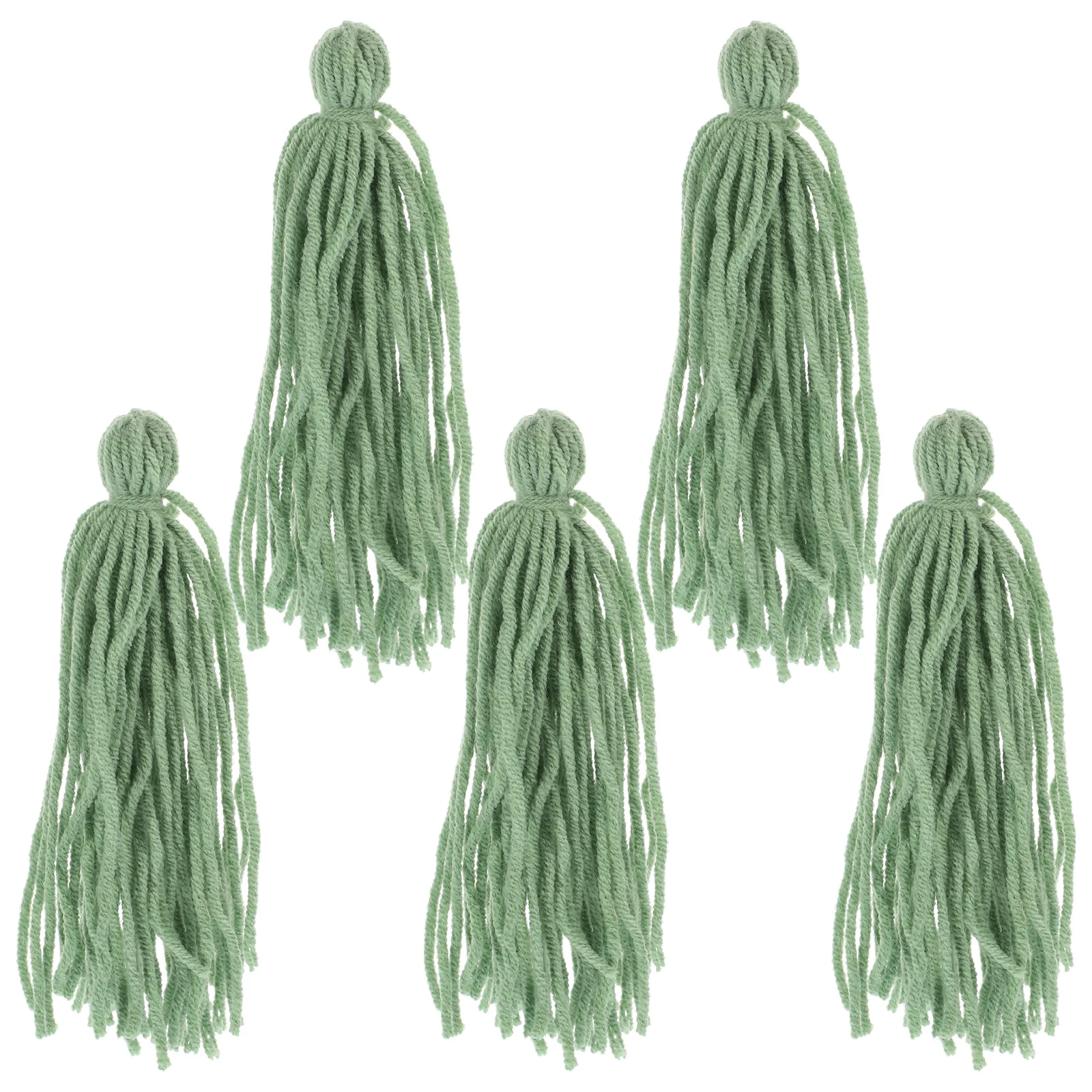 

5 Pcs Spawn Mop Fry Fish Breeding Spawning for Pond Aquarium Live Bearer Mops Peacock Grass Baby
