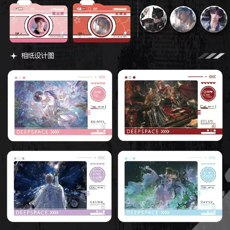 Love And Deep Space อะนิเมะธีมกล่องตาบอดการ์ด Series สะสมการ์ด ACG เหมาะสําหรับของขวัญเทศกาลวันเกิดโดย Lianka Culture