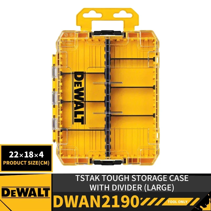 DEWALT DT70800 DT70801 DT70803 DWAN2190 TSTAK Tough Storage Case Power Tool Accessories Screwdriver Bit Parts Storage Box