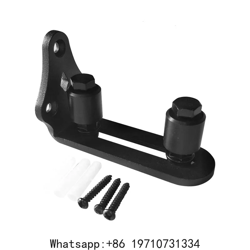 Hanging Rail Hardware Accessories Swing Stopper, American Sliding Door Ground Guide Triangular Pulley Swing Stopper