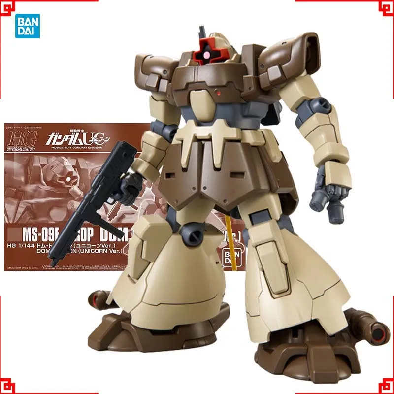 

Bandai Gundam Model Kit HGUC PB Dom Tropen Unicorn Action Figure Gunpla Building Kit Gundam Collectibles Anime Figures Toys Gift