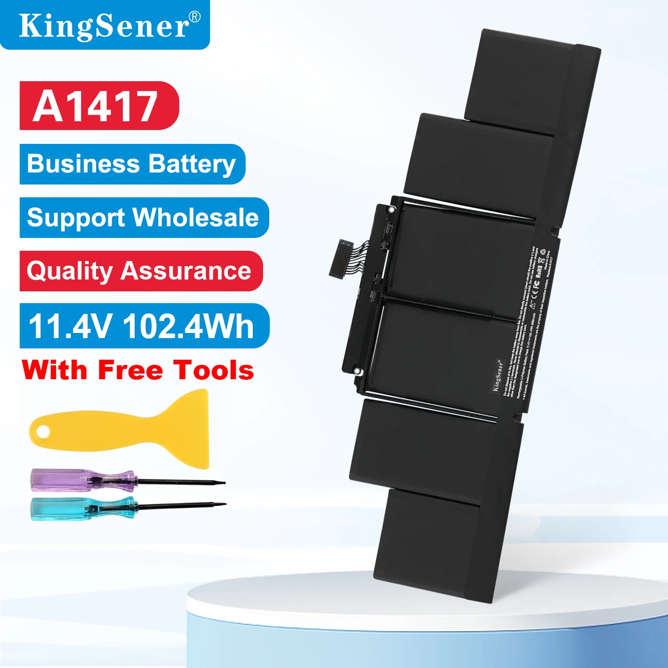 KingSener A1494 A1417 Laptop Battery for Apple MacBook Pro 15