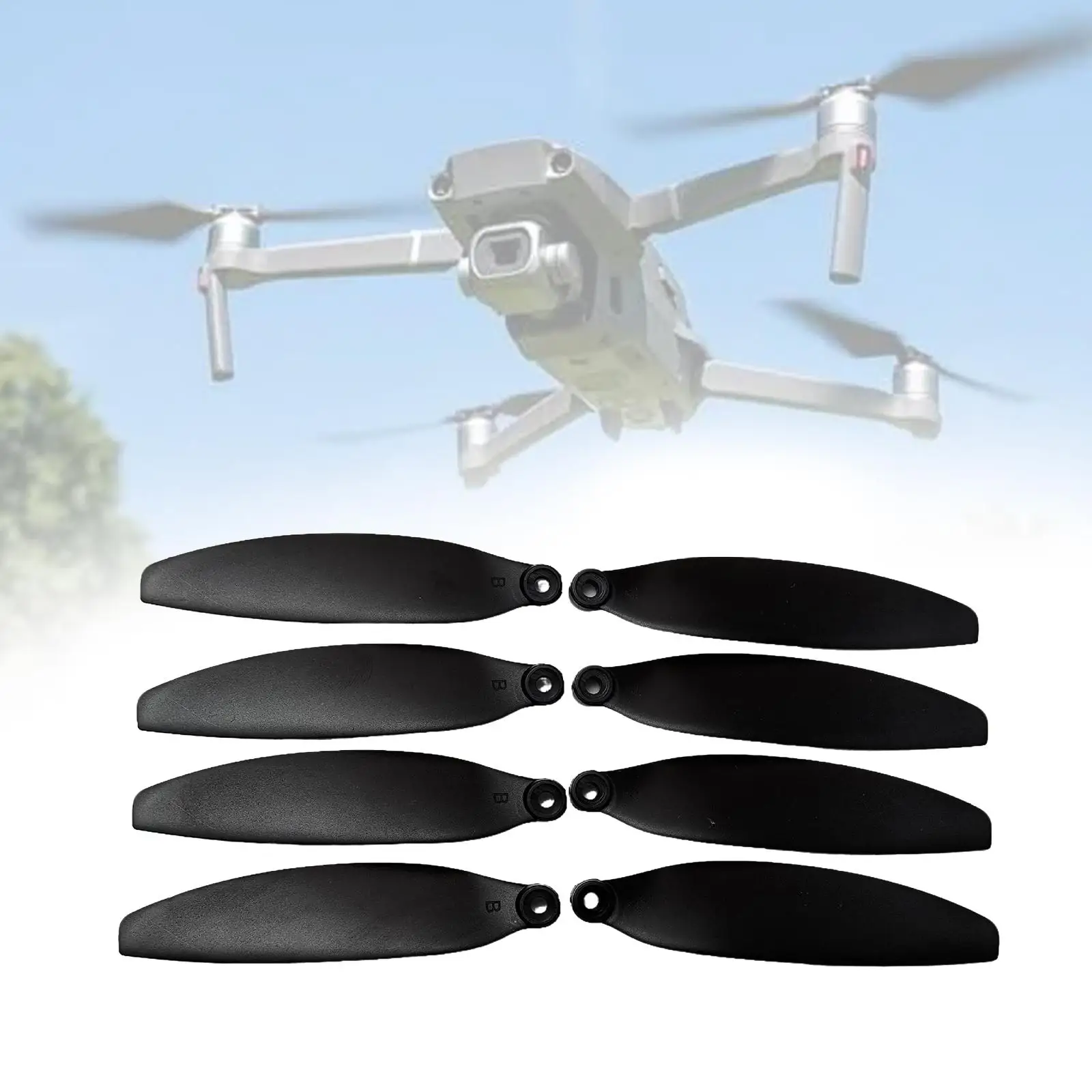 RC Drone Quadcopter Replacement Propellers for S99 Folding Drone 8 Pack Quick Release Lightweight Plastic Prop