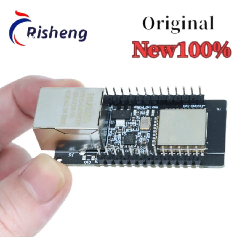 (1piece) WT32-ETH01 Embedded Serial Port to Ethernet WiFi Bluetooth MCU Module ESP32 Wireless Module Original brand new stock