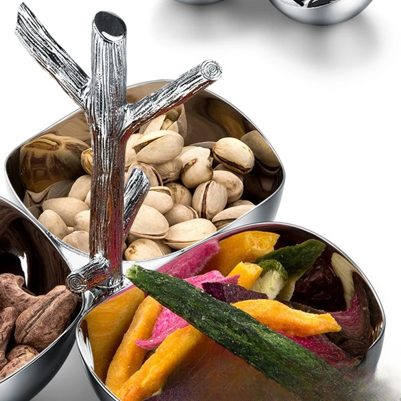 Luz de luxo nogueira prato frutas secas mesa chá tigela comida prato porca bandeja chá madeira maciça frutas criatividade