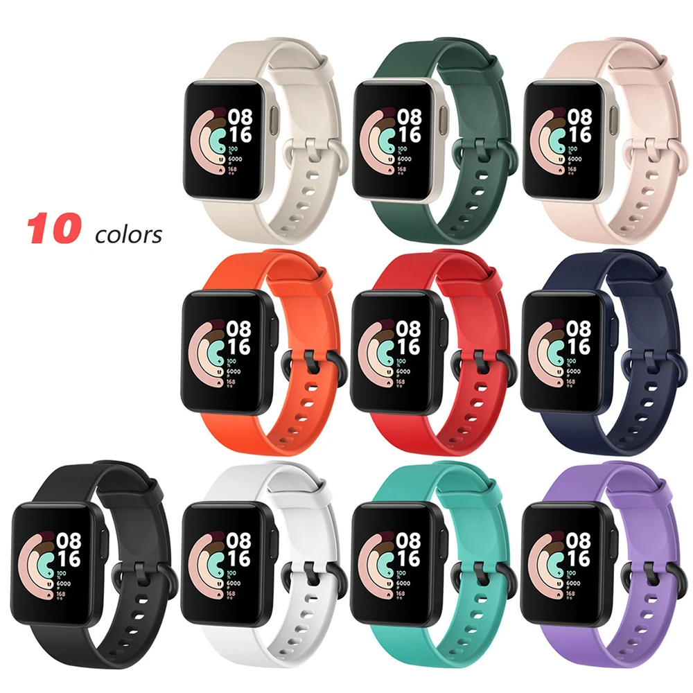 Watchband Bracelet Sport Strap Replacement Wristband Silicone For Xiaomi Watch Lite Redmi Watch