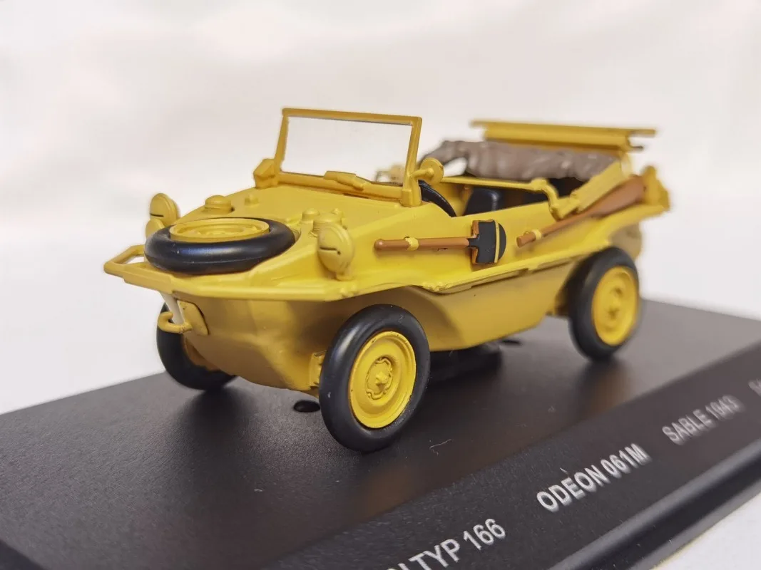 ODEON moulé sous pression à l'échelle 1/43 ‌ Volkswagen Type 166 Schwimmwagen (1943) modèle de voiture en alliage jouets pour garçons cadeau