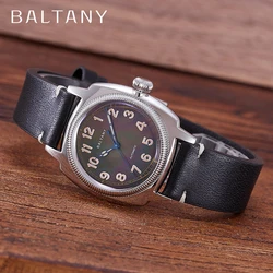 Tribute 1926s Dress Watch S4015 MOP Miyota 9039 Stainless Steel  Super Luminous 200M Waterproof Leather Automatic Retro Watches