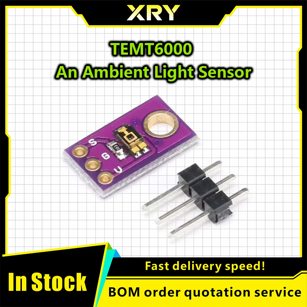 TEMT6000 Light Sensor Professional TEMT6000 Photosensitive Sensor For Arduino Smart Electronics Test the Ray intensity Module