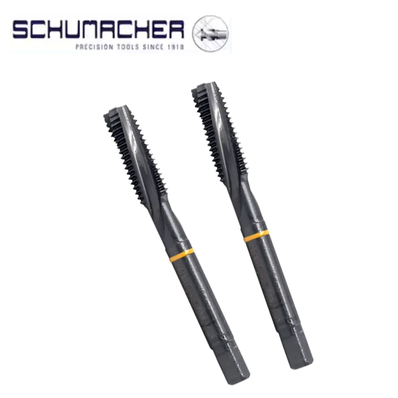 German Original SCHUMACHER JIS Standard Spiral Fluted Tap Pointed M3 M4 M5 M6 M8 M10 Machine Thread Taps For Titanium Alloy