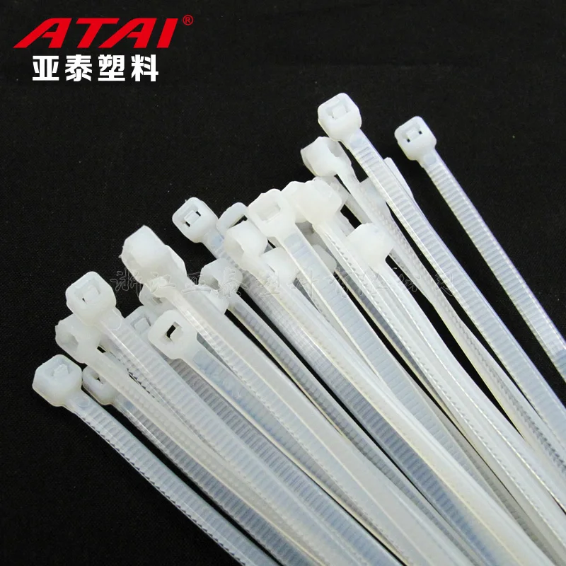 Self-locking 5*300mm/5*200mm nylon cable tie/winning cable tie/Black, white plastic cable tie