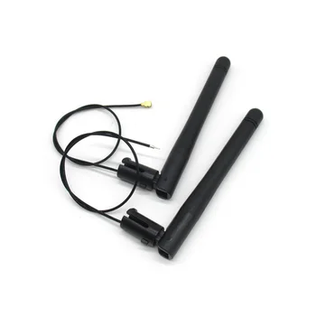 2 uds 868MHz 915MHz LORA antena IPEX1 conector de soldadura amplificador de antena plegable Universal enrutador WLAN amplificador único