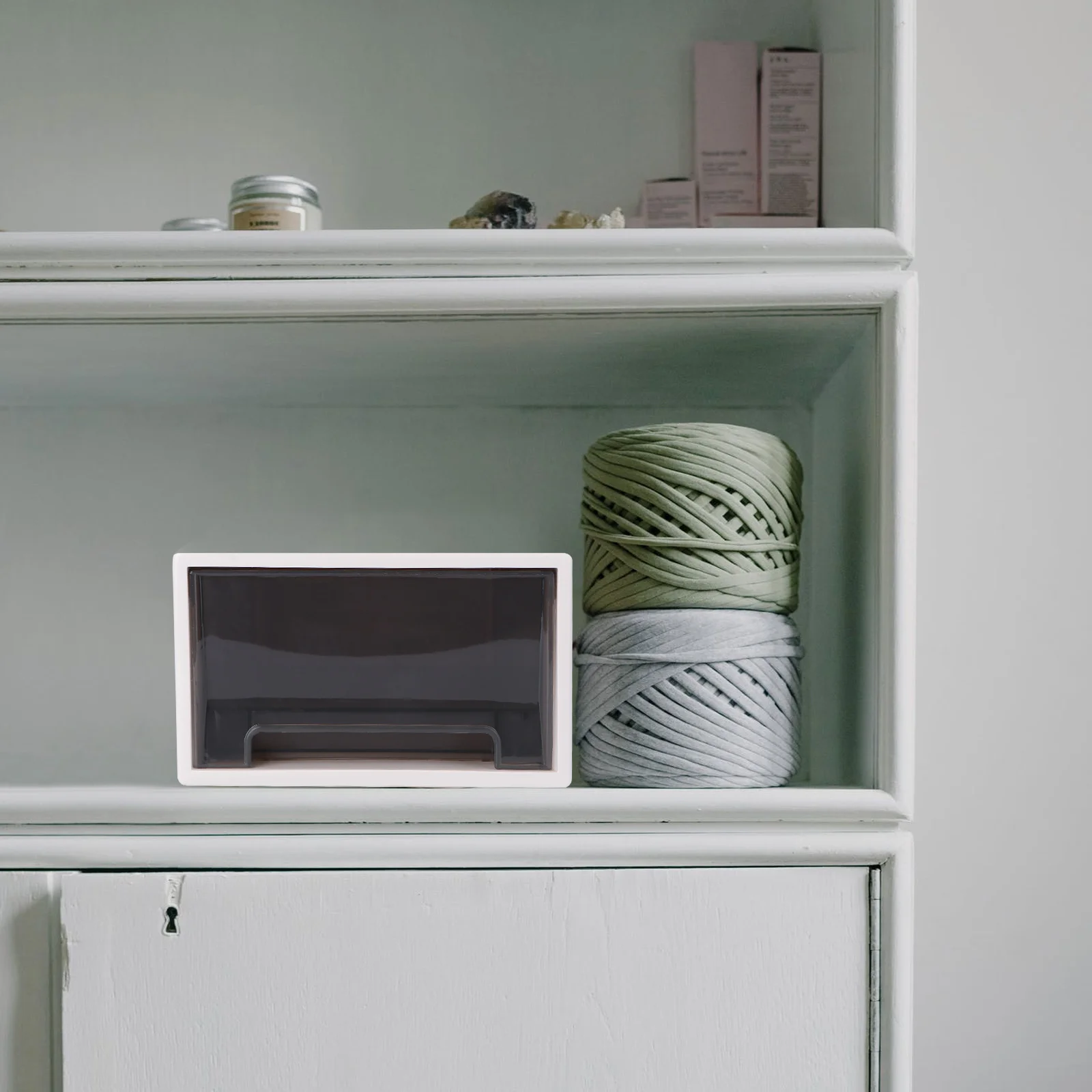 

1Pcs Transparent Plastic Drawer Type Storage Box Wardrobe Organizer Clothes Quilt Storage Case for Home