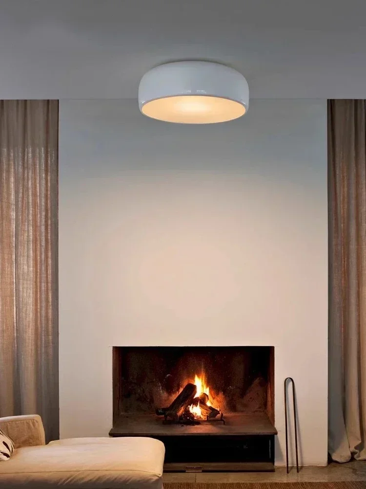 2026 Italy Designer Smithfield Ceiling Lamp Minimalist Dining Island Living Room Bedroom Study Circular LED Indoor Lighting Fixt
