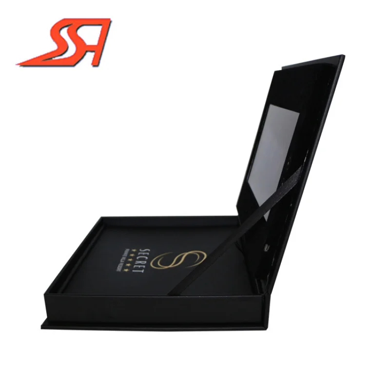 Custom.10.1-Inch LCD Screen Video Player Box Video Box Video Paper Box Video Box