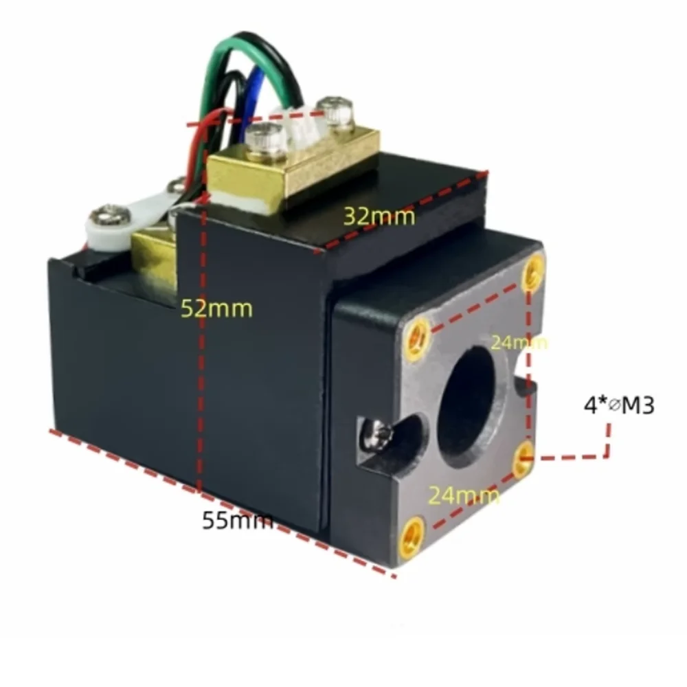 Imagem -05 - Pesquisa Científica Detection Laser Module Gry Amarelo 200mw