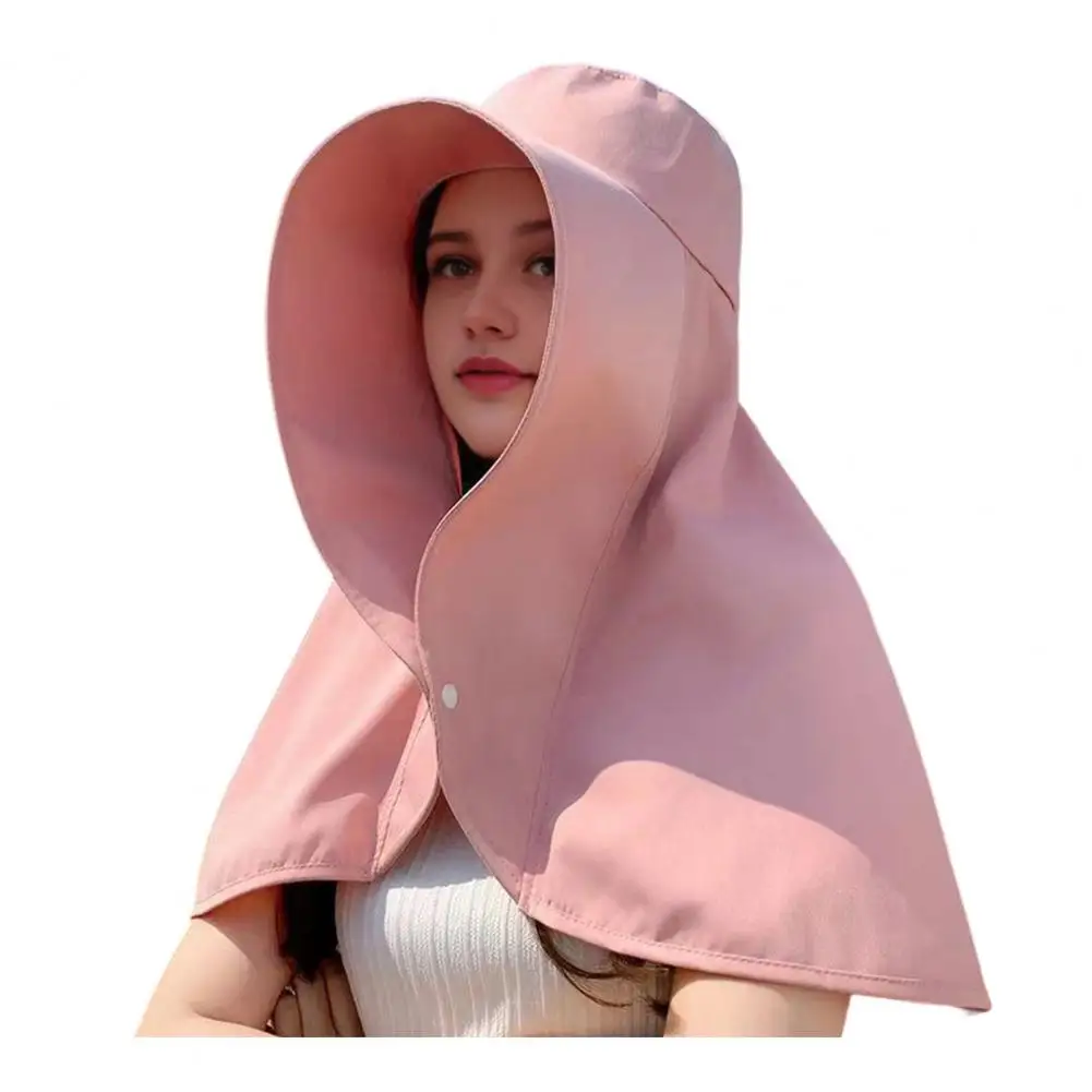 Foldable Sun Hat with Ponytail Hole Women’s Wide Brim Sun Hat with Neck Flap Uv Protection Fishing Hat Summer Beach for Hiking
