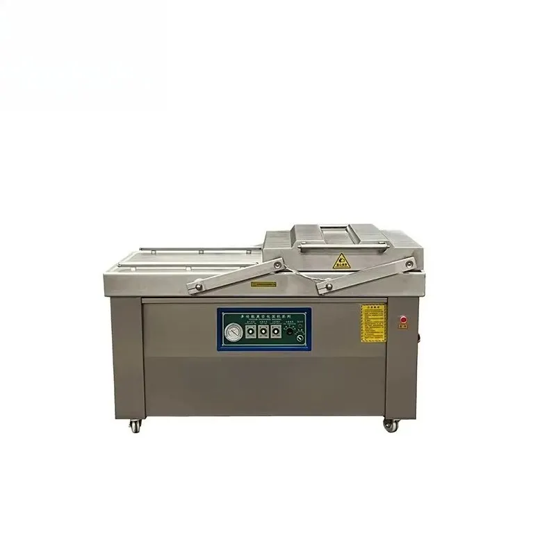 Commercial Double Chamber Vacuum Packaging Machine High Efficiency Industrial Food Vacuum Sealer