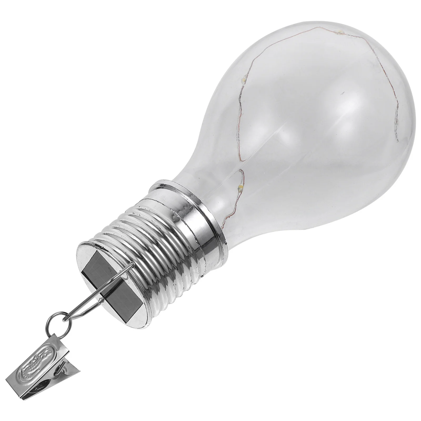 

7-8Hr Discharging Light Bulb Waterproof Outdoor Hanging Transparent Led Bulb 8000Hr Long Life Easy Install For Garden Patio