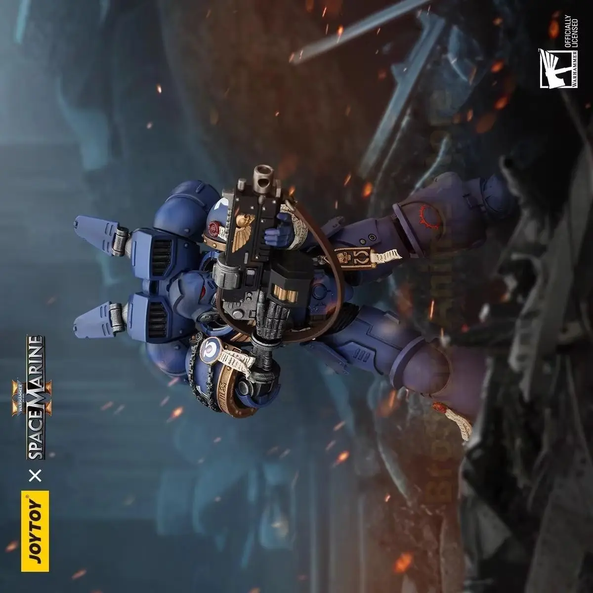 

Dark Source Warhammer 40K Ультрамарин Лейтенант Titus Gadriel Cheerron Модель Игра в солдат Подарок Человек