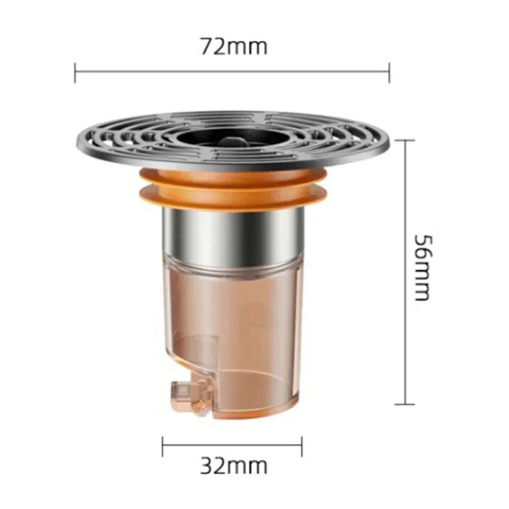Bathroom Drainage Backflow Prevention Flexible Connector 116*72mm Easy Installation Process Fast Drainage Design