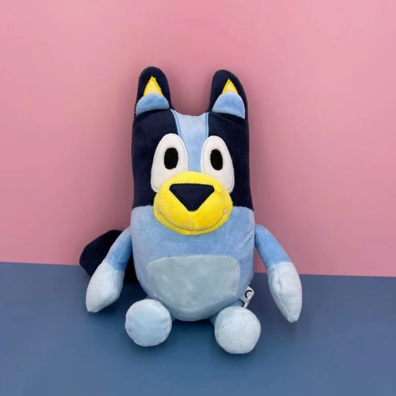 28cm Bluey Family Plush Toys Cute Simulation Pet Dog Patrol Bingo Sister Kawai Plush Children's Toy Doll Birthday Gift Toy xmas