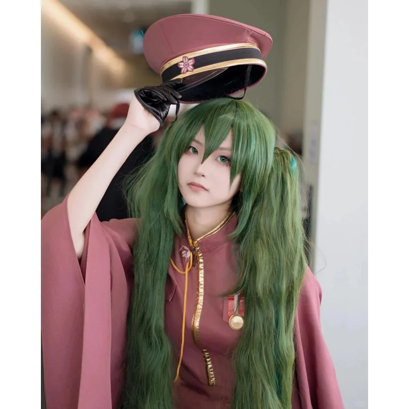 

New 2025 Anime Mikuu Cosplay Kim ono Costumes Uniform Outfit Halloween Clothes For Girls S-2xl Include Socks Gloves❤❤dd