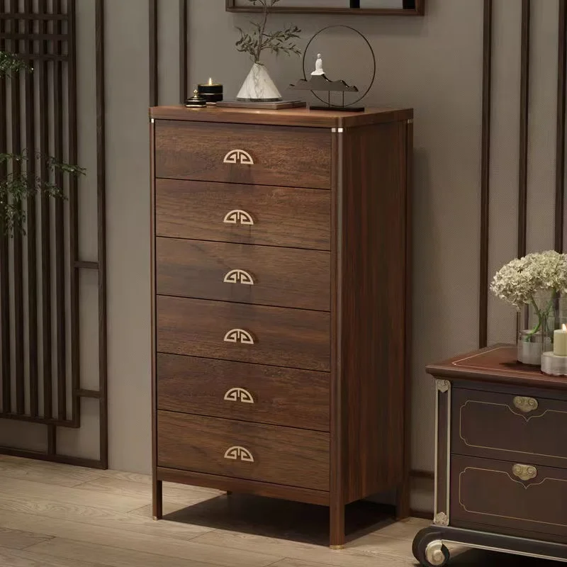 #Modern 5-Drawer Chest Of Drawers Living Room Storage Cabinet With Wall-Mounted Design For Bedroom Wardrobe