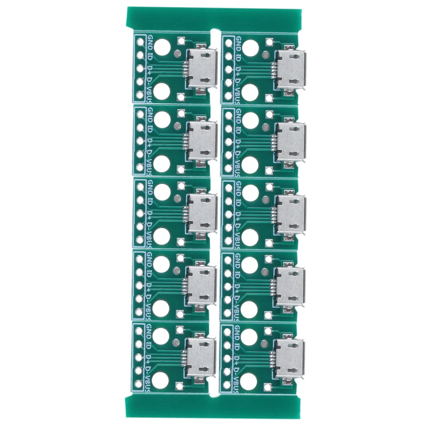 

Адаптер Micro-USB на DIP A46M-10Pcs, 5-контактный разъем типа B, конвертер для печатных плат