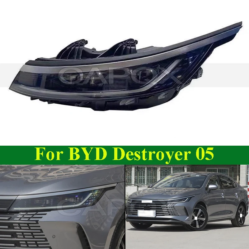 

CAPQX светодиодный передний бампер, головной фонарь для BYD Destroyer 05, фара, передний указатель поворота