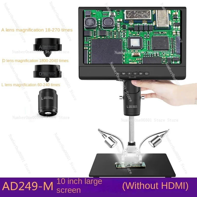 High definition electronic digital microscope magnification mobile phone watch repair jade jewelry antique identification
