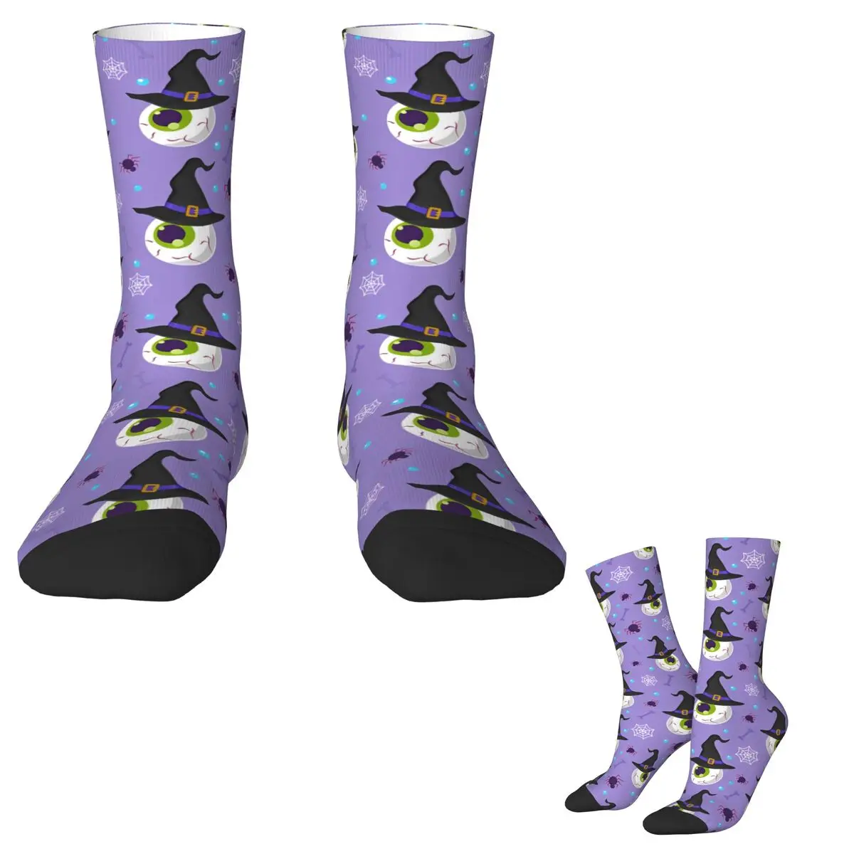 Halloween Pumpkins Ghost Brat Stockings Couple Socks Medium Soft Leisure Socks Spring Climbing Anti Skid Printed Socks Gift