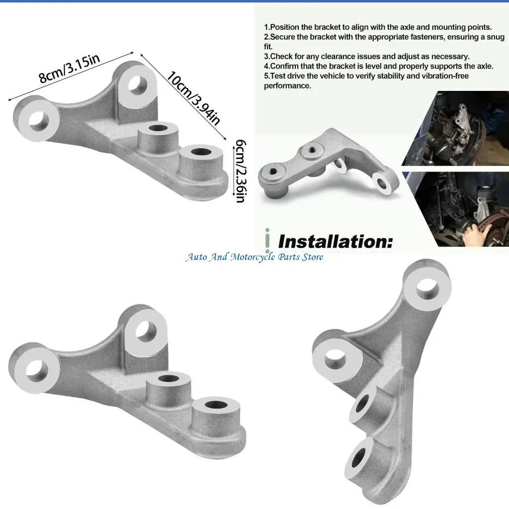 

P9FD Надежный опорный кронштейн переднего пассажирского моста, металлический компонент устойчивости подвески для Taurus MKS гг.