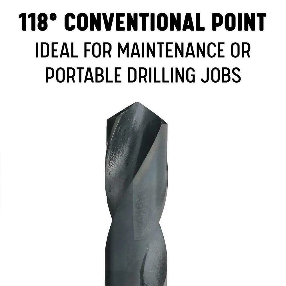 Tough HSS Drill Bits Features Sizes of Both Twelve Millimeters and Thirty Five Millimeters; With Robust Handle