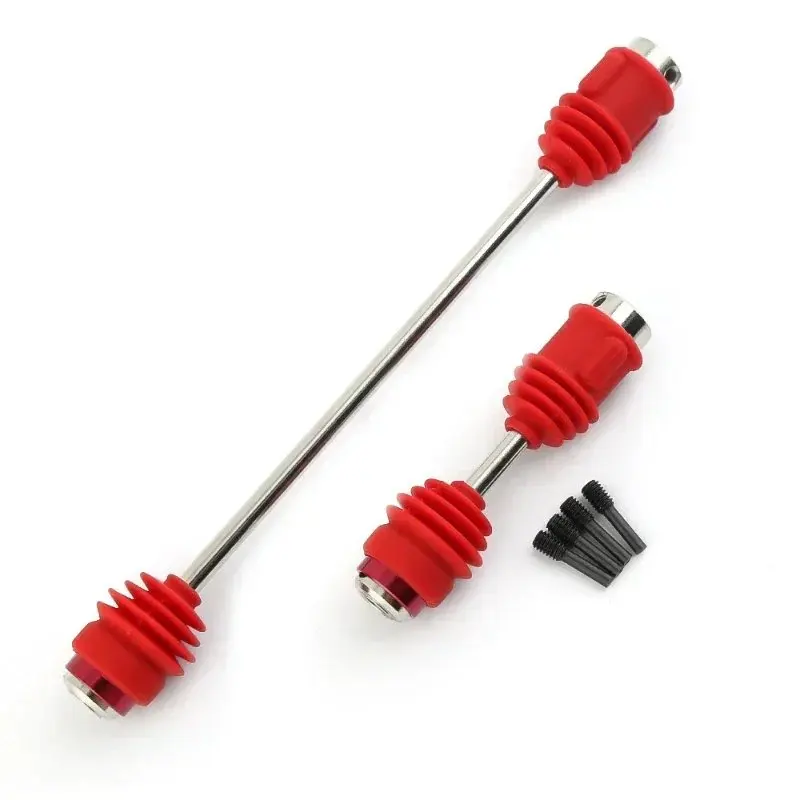 Metal Steel Center Driveshafts CVD 8655R with Dust Boots for 1/10 Traxxas E-Revo Erevo 2.0 Upgrades Parts Accessories,3