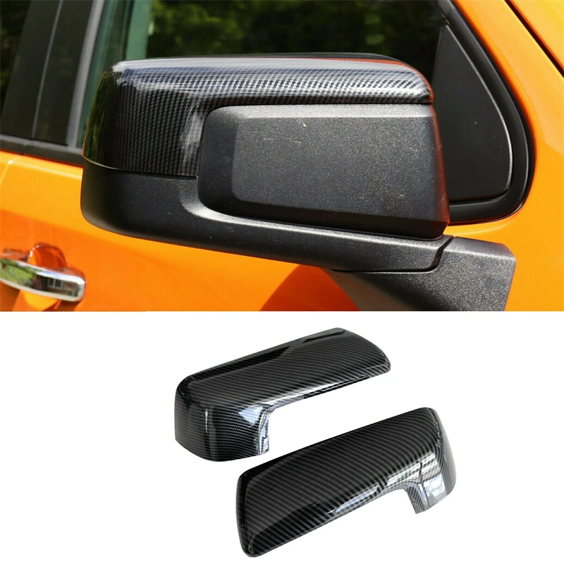 

Carbon Fiber Rearview Mirror Cap Side Mirror Cover Trim For Chevrolet Silverado GMC Sierra 1500 2019 2020 2021 2022