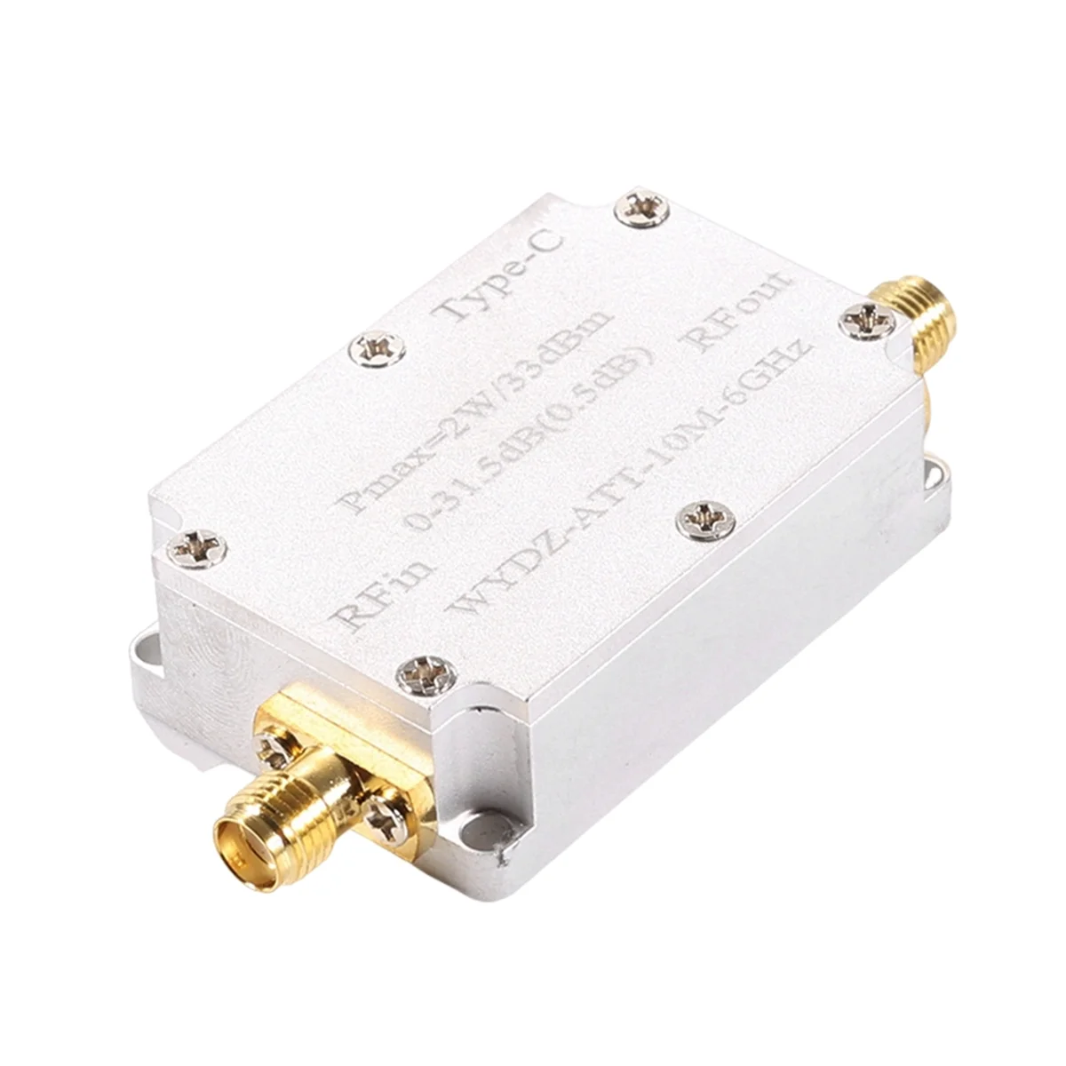 

ATS-CNC Amplifier Type-C Stepping 0.5DB 0-31.5 Amplifier Multifunction 10M-6GHZ 2W CNC