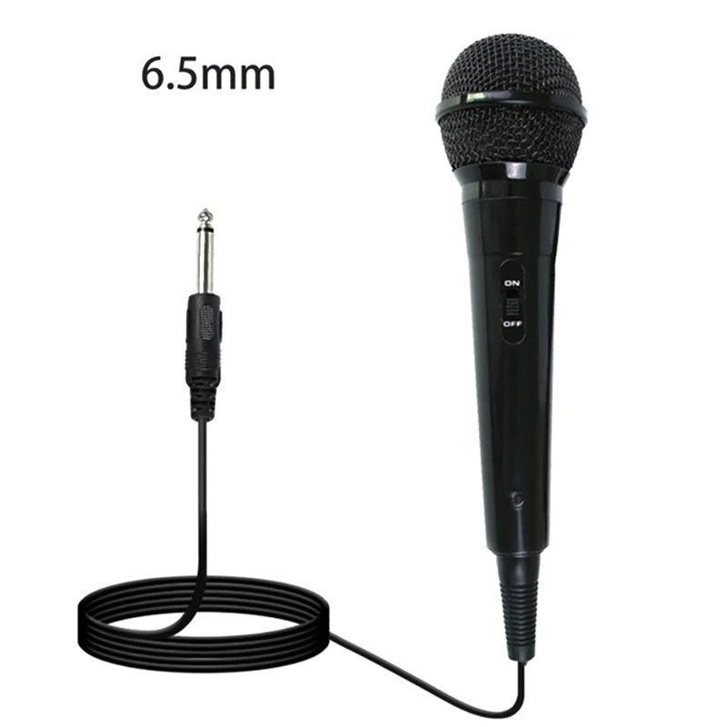 Handheld Microphone Suited for Speakers, Karaoke Singing Machines Cardioid Mic Dynamic Vocal Mic for Outdoor Activity