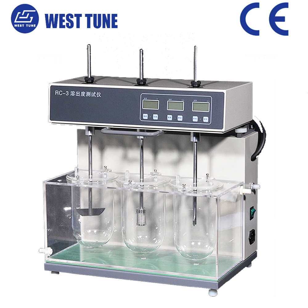 RC-8DS double row 8 Poles 8 Cups Tablet Dissolution Tester