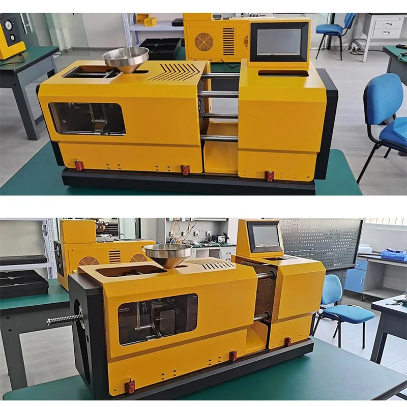 Mini-220 Horizontale Kleine Plastic Molding Machine Desktop Spuitgietmachine Voor Het Produceren Van Micro Plastic Onderdelen PLA PC PE