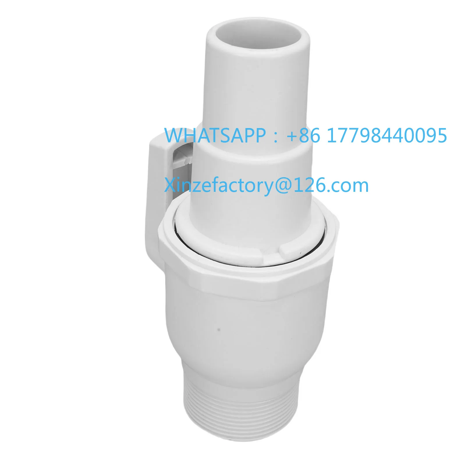 

Замена двухходового шарового крана 1,5-1,25 дюйма для скиммера фильтра для бассейна, максимальный рейтинг давления 50 фунтов на квадратный дюйм, шаровой кран для бассейна Re