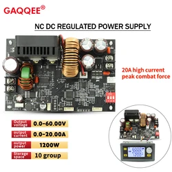 XY6020L 1200W CNC Regulator napięcia zasilacz DC regulowany stabilizowany 20A stałe napięcie stały prąd Step-Down moduł