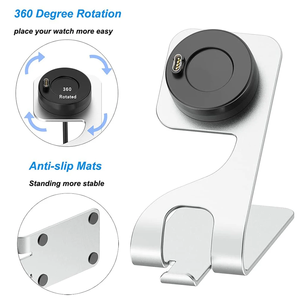 Charger Smartwatch Charging Dock Bracket Station Charge Adapter Accessory