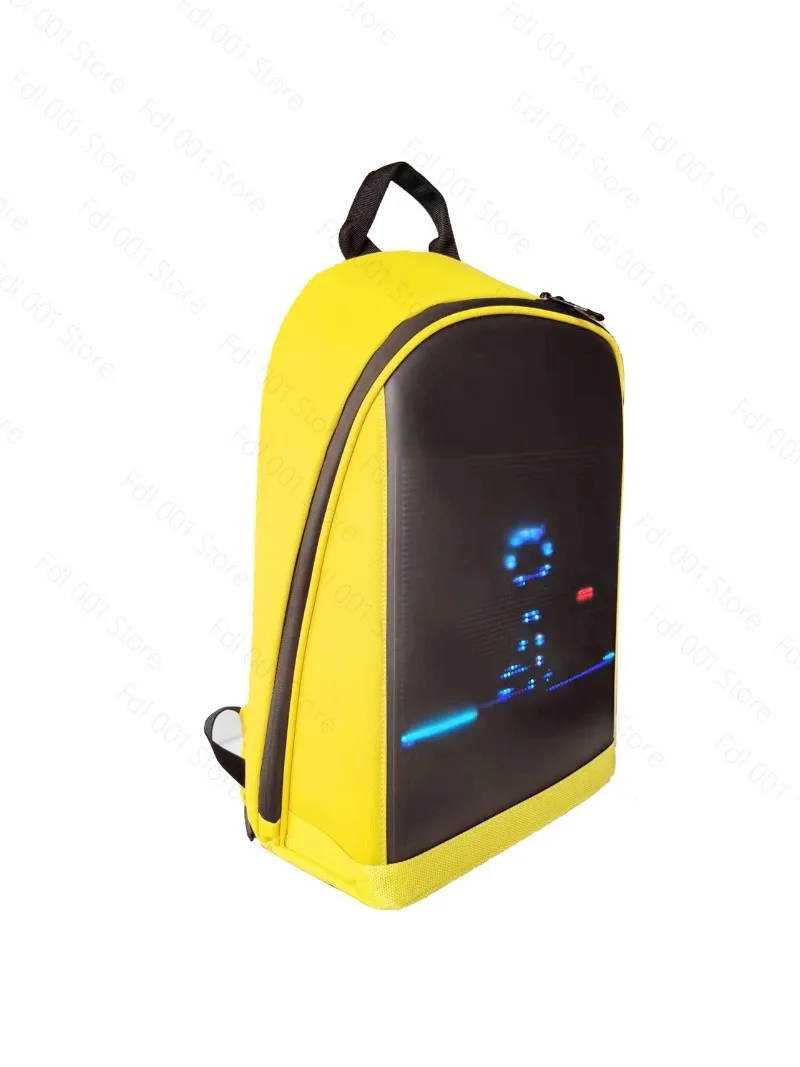 Smart cycling LED backpack hot shake youth culture entertainment cool bag store advertising LED bag