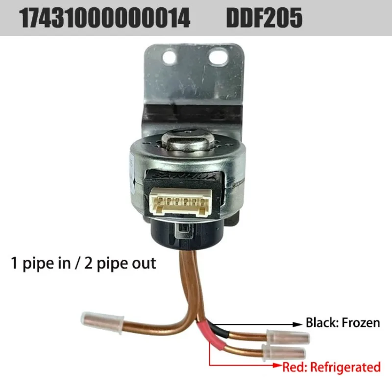 冷蔵庫電動切替バルブ12v-17431000000014-bcd-482wtm-532wgpzv-248wtzm-ソレノイドスイッチングバルブ用スペアパーツ