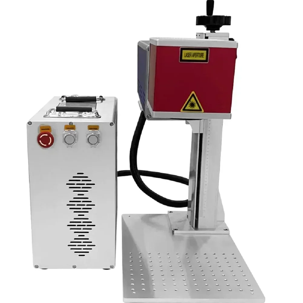 

VEVOR 30W/40W CO2 Laser Marking Machine 210x210mm Engraving Range Professional Tool Metal Laser Engraving w/ Rotating Worktable