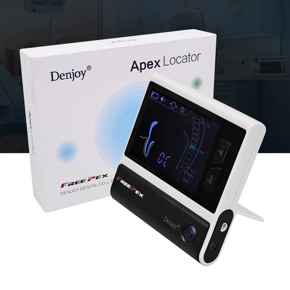 

High Precision Self-Calibrating Dental Apex Locator with Smart Self-Check Ergonomic Design for Professional Dental Clinics